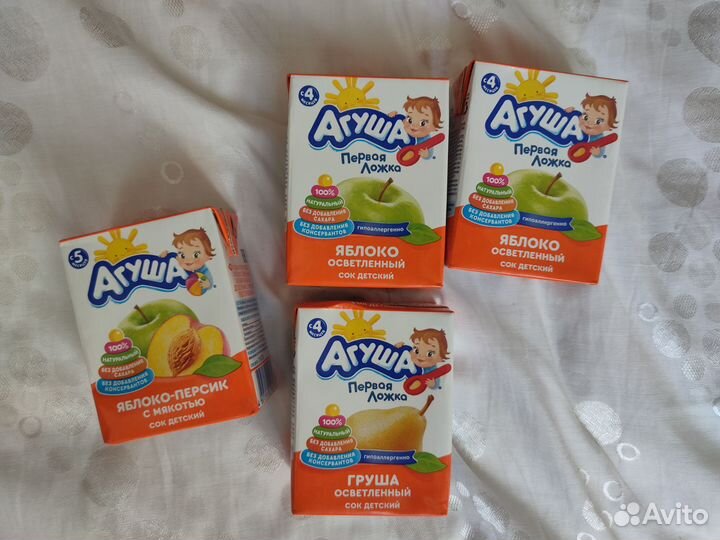 Сок агуша 0.2 обмен