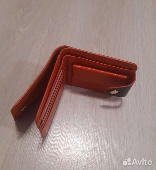 Кошелек мужской кожаный новый