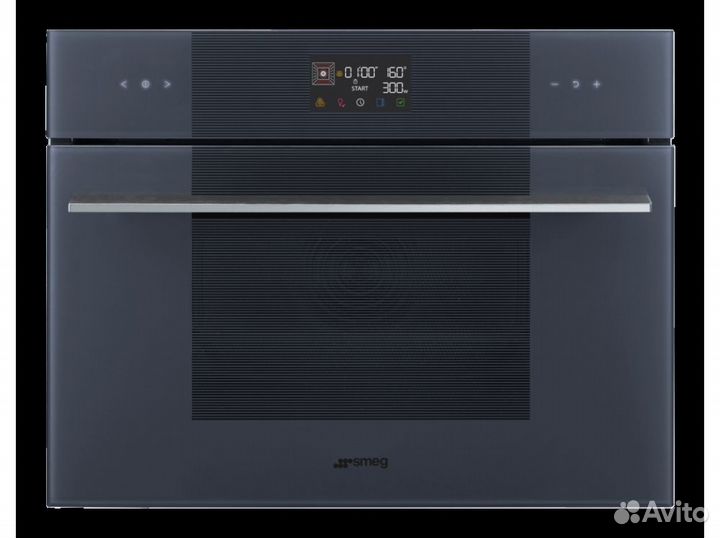 Компактный духовой шкаф с свч Smeg SO4102M1G