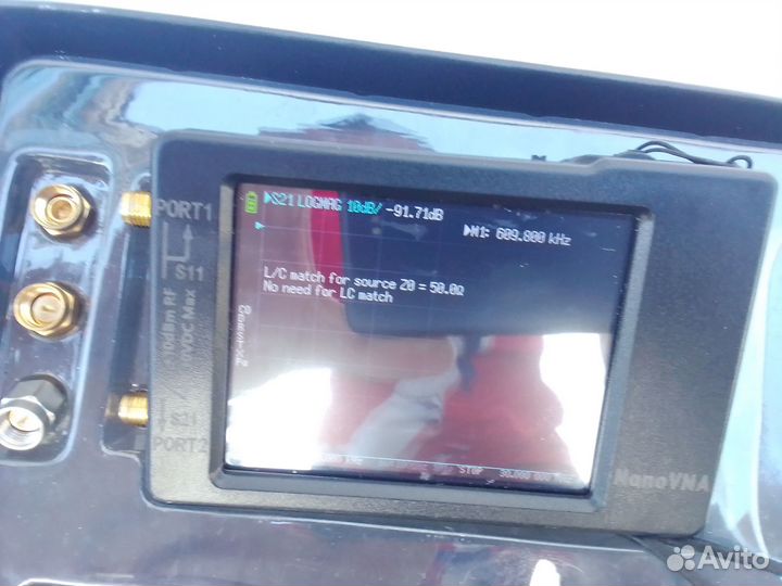 Nanovna H 50 кГц 1,5 ггц VNA Векторный анализатор