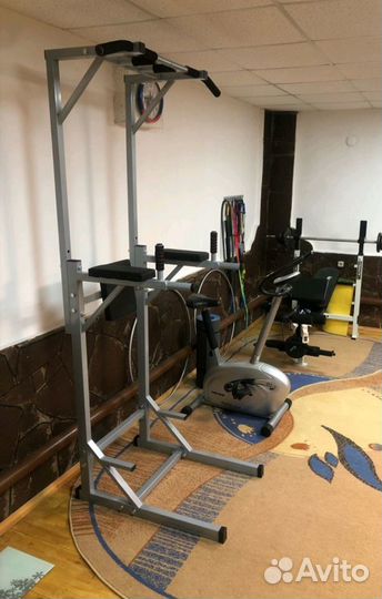 Напольный турник + брусья + пресс усиленный