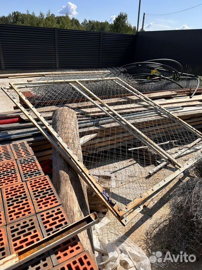 Сетка рабица бу и ворота