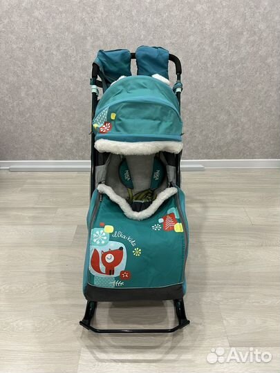 Санки коляска nika kids