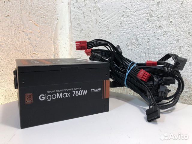 Блок питания Zalman GigaMax(gvii) 750W