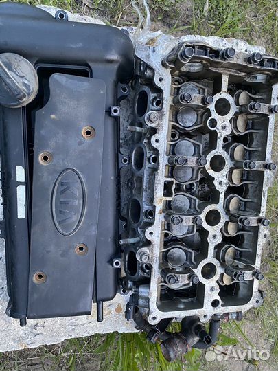 Головка блока цилиндра solaris rio3
