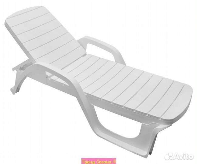 Лежак пластиковый Прованс арт.3730-мт001