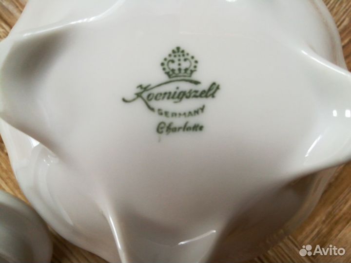 Сахарница Koenigszelt Германия 1930-1945 г