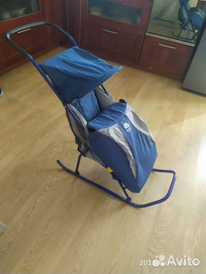 Коляска санки