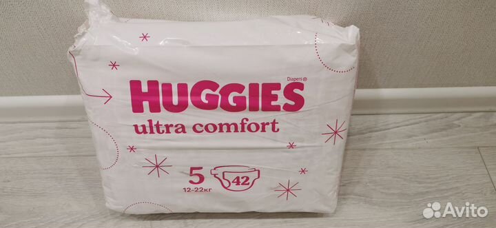 Подгузники huggies ultra comfort, 5