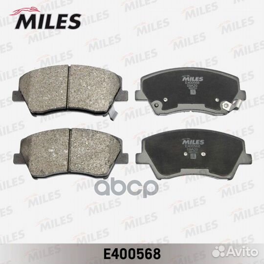 Колодки тормозные hyundai elantra 17- передние