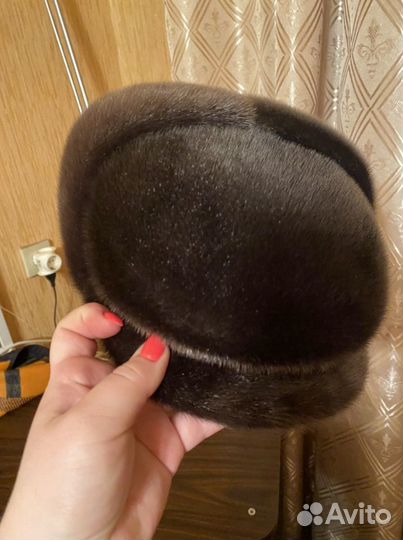 Меховая мужская кепка