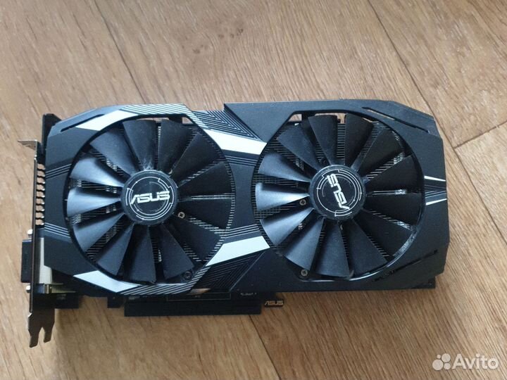 Видеокарта asus rx 580 4 gb