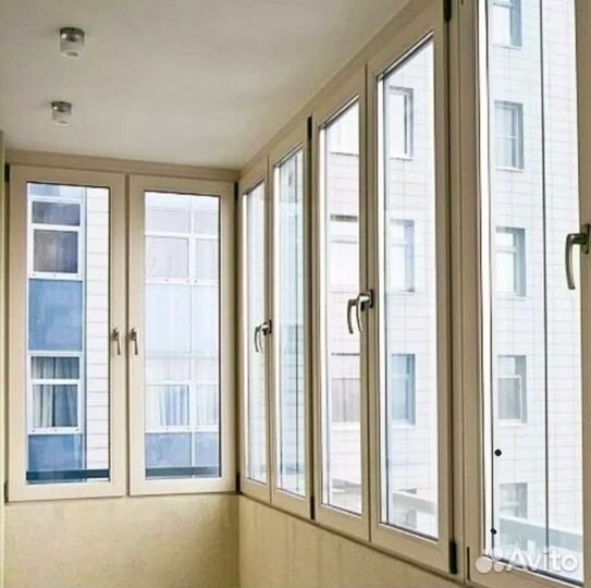 Пластиковое окно 800х1200 мм