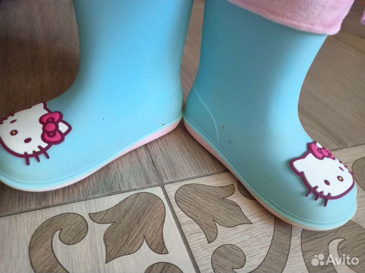 Сапоги резиновые детские