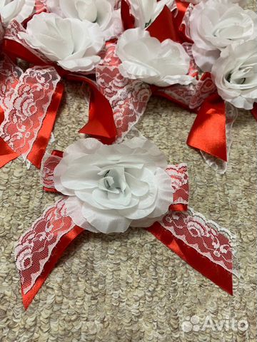 Искусственные цветы (бутоны розы, пионы)