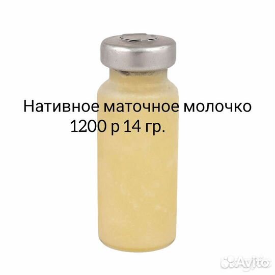 Пчелиное маточное молочко нативное 2023 года