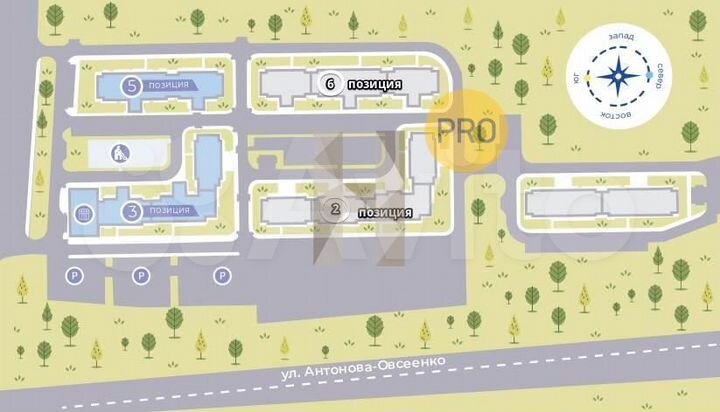 Квартира-студия, 28,7 м², 16/17 эт.