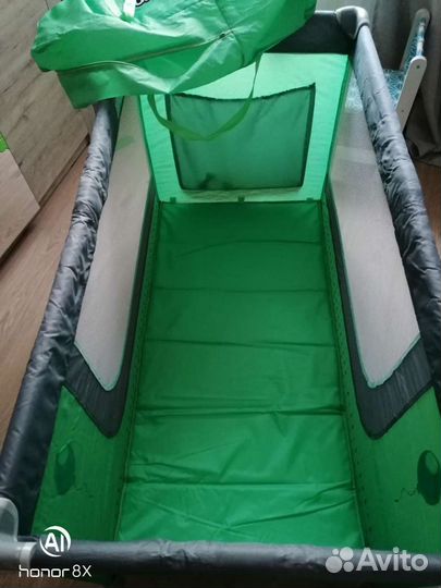 Манеж с 2х сторонним матрасом