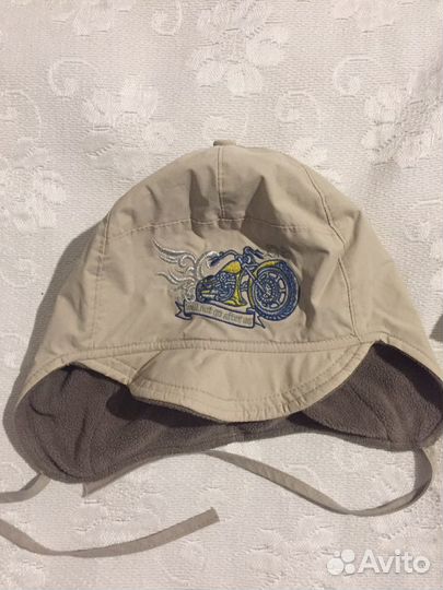 Шапка с козырьком для мальчика