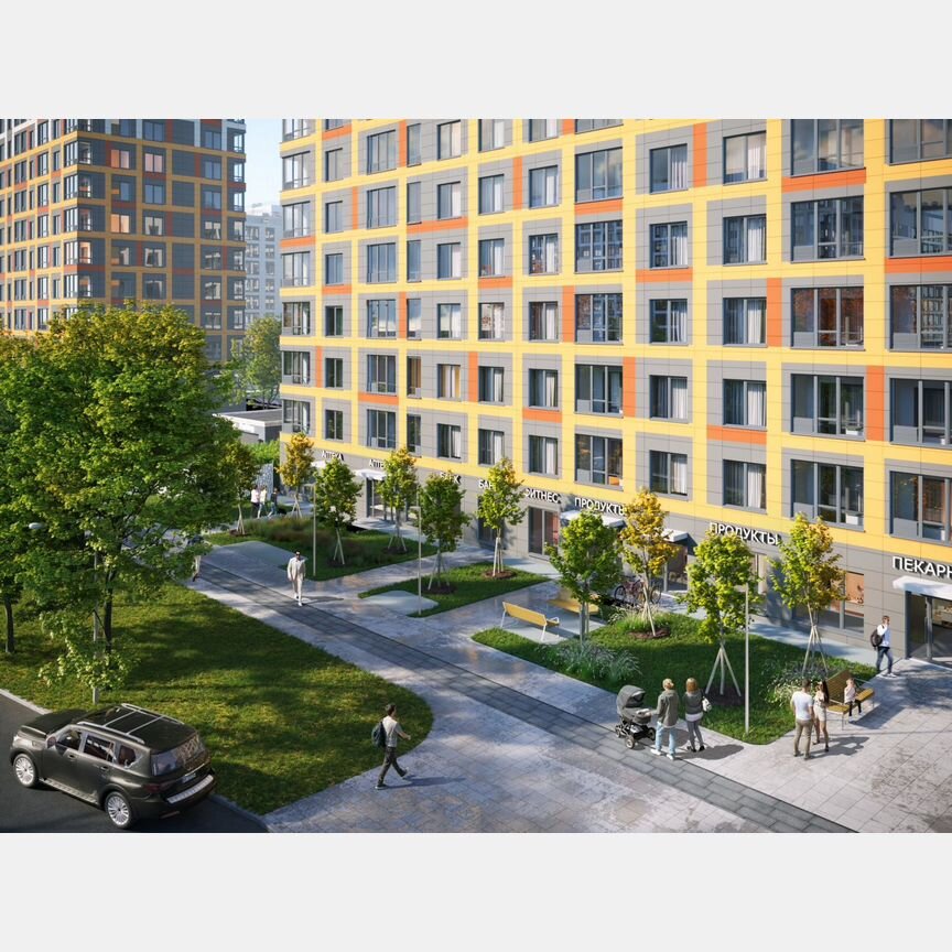 1-к. квартира, 35,3 м², 1/12 эт.
