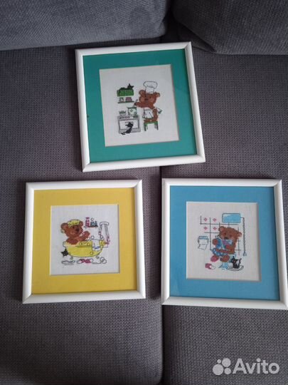 Вышитые картины крестиком готовые работы