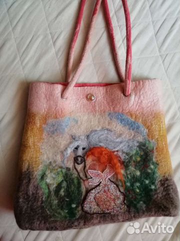 Cумка ручной работы (валяние)