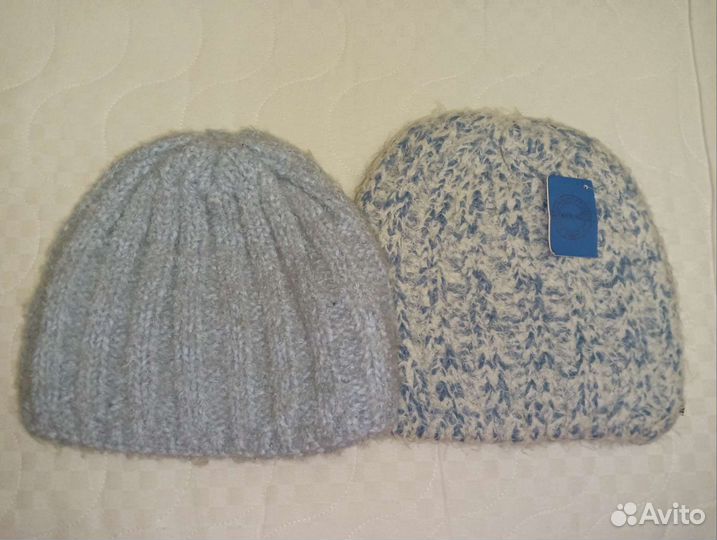 Комплект шапка и шарф, шапки женские