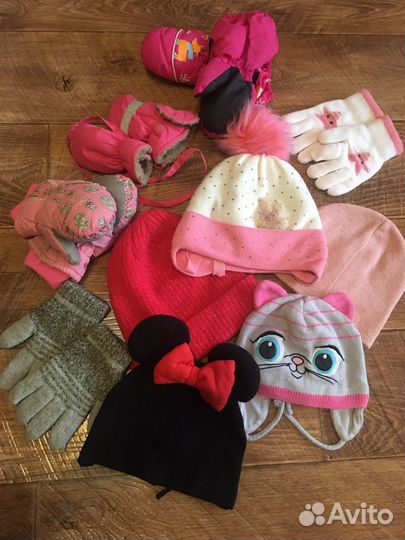 Шапка и варежки