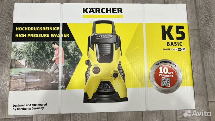 Мойка высокого давления Karcher k5 basic гарантия