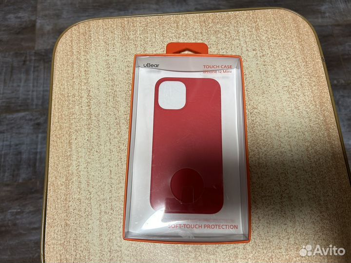 Чехол для iPhone 12 mini uBear силиконовый розовый