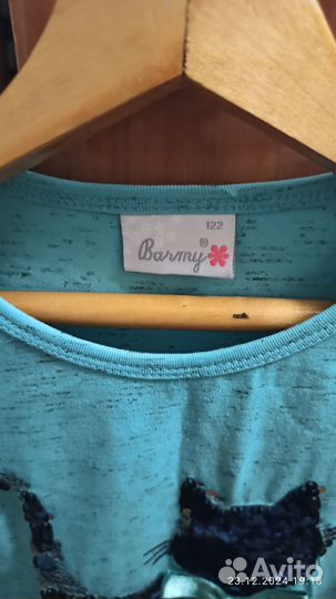 Платье трикотажное для девочки