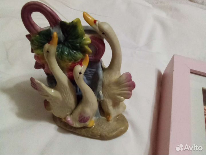 Подставка для ручек картина розы