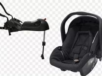 Автолюлька axkid с базой isofix и шасси kolcraft