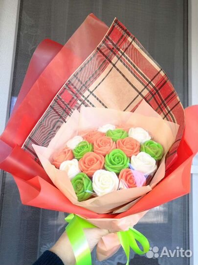 Шоколадные розы букет