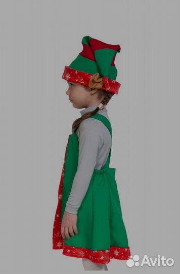 Новогодний костюм для девочки рост 92