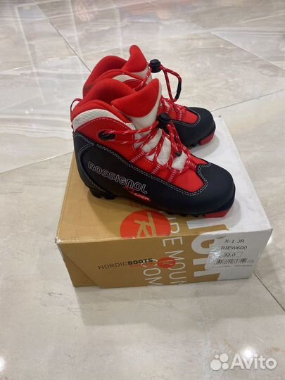 Ботинки для беговых лыж Rossignol детские р.32