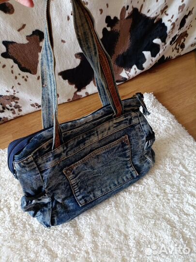 Сумка женская джинсовая