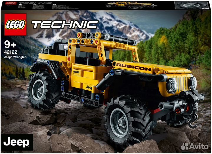 Конструктор lego Technic Jeep Wrangler (Новый)