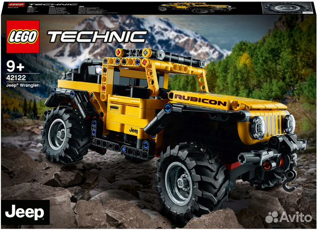 Конструктор lego Technic Jeep Wrangler (Новый)