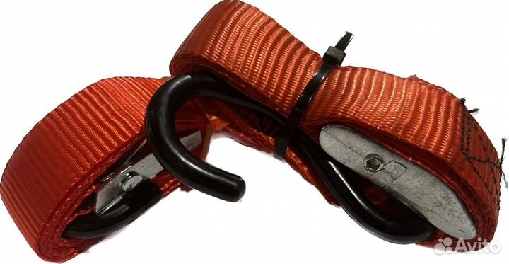 Трос транспортировочный с крюком redline 25мм x 2м