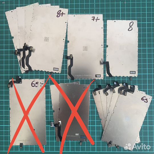 Пластина 3D Touch ID шлейф iPhone 6s/6s+/7/7+/8/SE