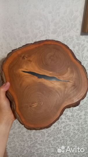 Поднос деревянный оригинальный