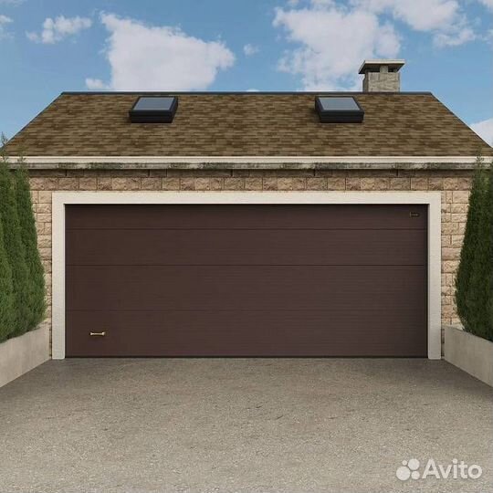 Секционные гаражные ворота