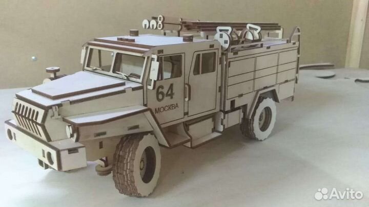 Конструктор Урал, пожарная машина