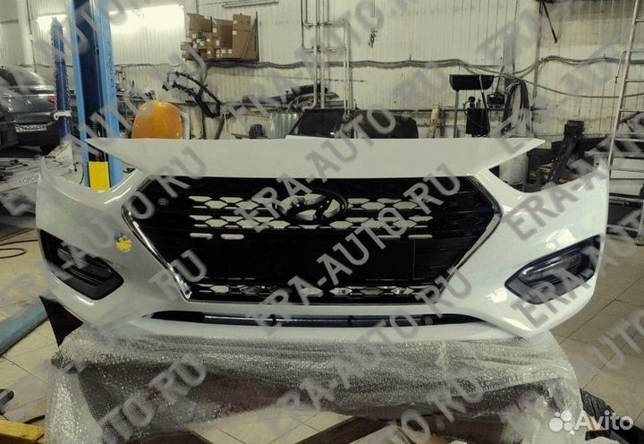 Бампер со скалада