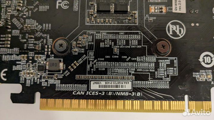 Видеокарта gigabyte nvidia GeForce GTX 1650