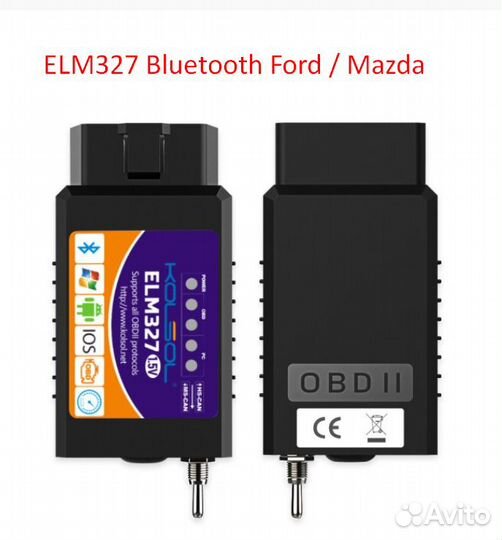 ELM327 WiFi - BT для ford/Mazda с переключателем