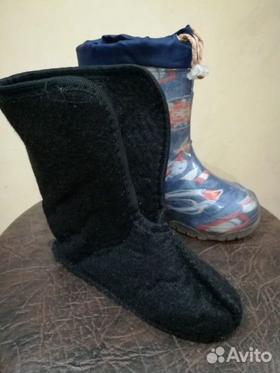Резиновые сапожки