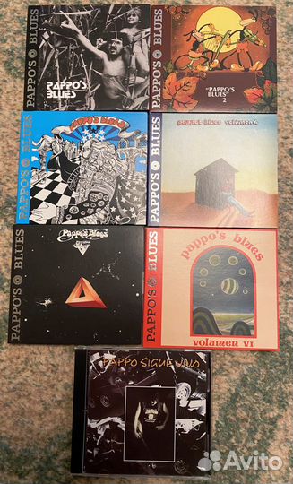 Pappo's Blues. Фирменные CD