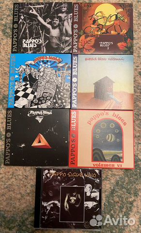 Pappo's Blues. Фирменные CD